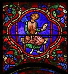 Scena dalla Vita di San Martino, Cattedrale di Chartres